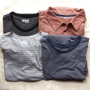 4 Men’s XLT Casual Shirts Basic Editions Outdoor Life New Other & Pre-Owned